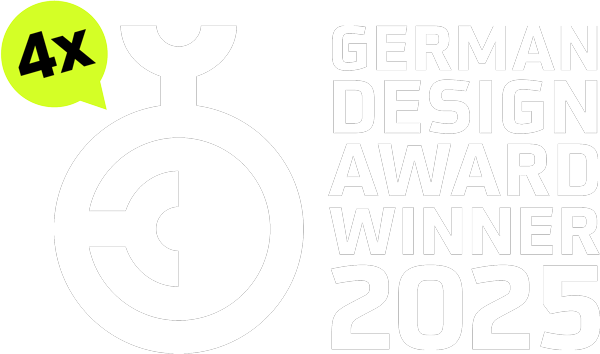 German Design Award Winner 2025 — 4x