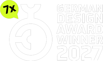 German Design Award Winner 2027 — 7x