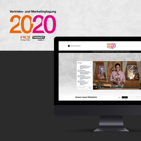 Digitale Vertriebs- & Marketingtagung für PCI & THOMSIT