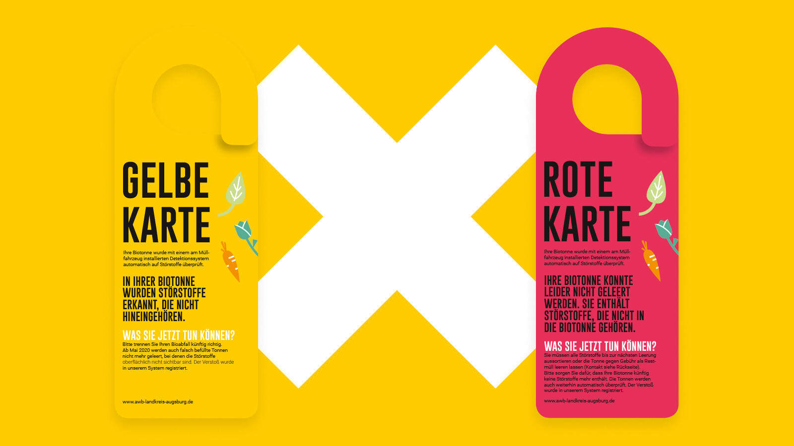 Auch eine gelbe und rote Karte kann durchaus schön sein.