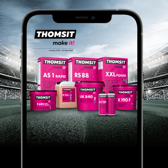 Baustarke Landingpage für THOMSIT