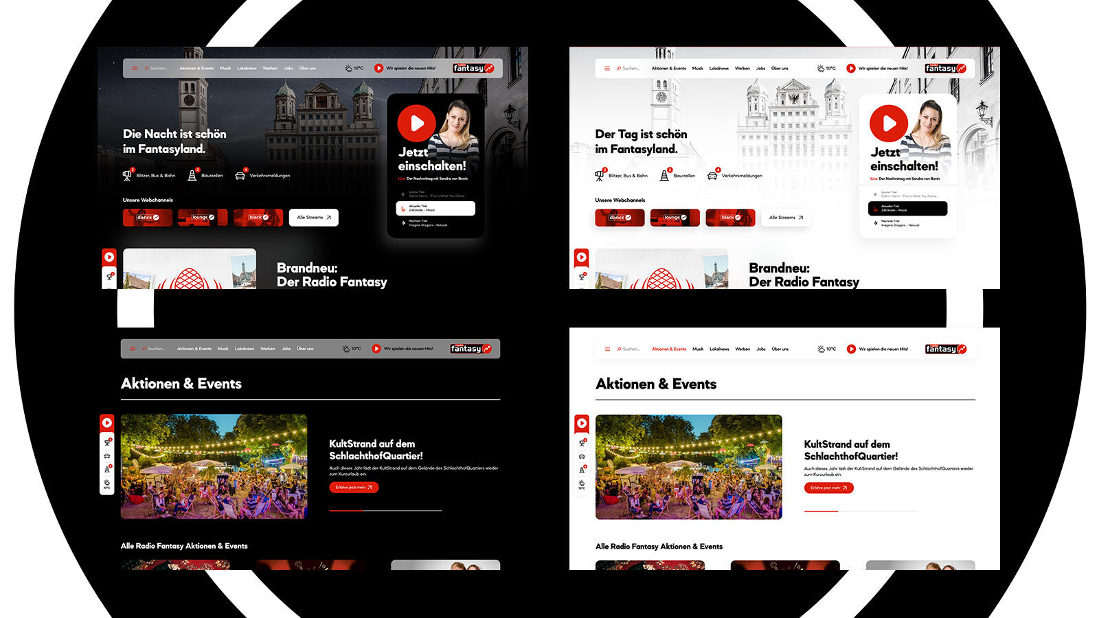 Ein Unterschied wie Tag & Nacht.