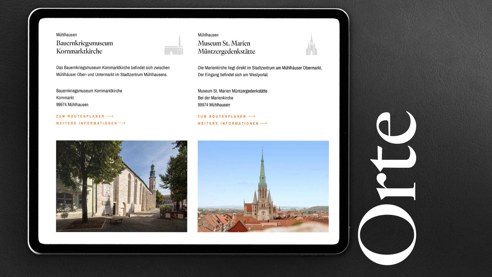 In vier Museen findet die Thüringer Landesausstellung 2025 statt.