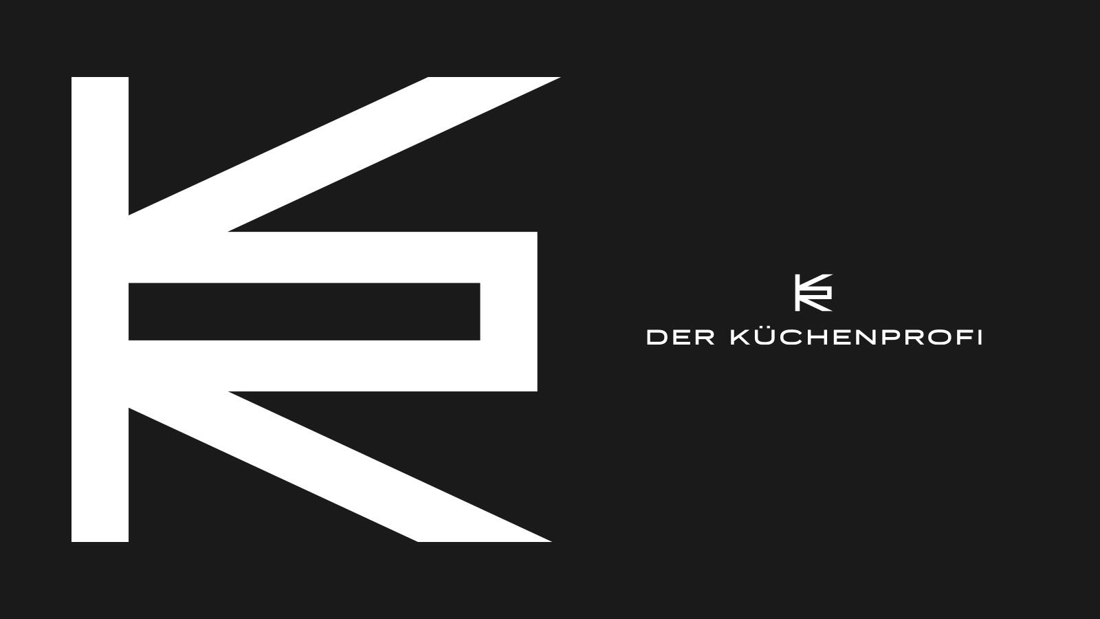 Direkt nach der Webseite hat sich der Küchenprofi auch für die Entwicklung einer neuen Marke bei uns entschieden.