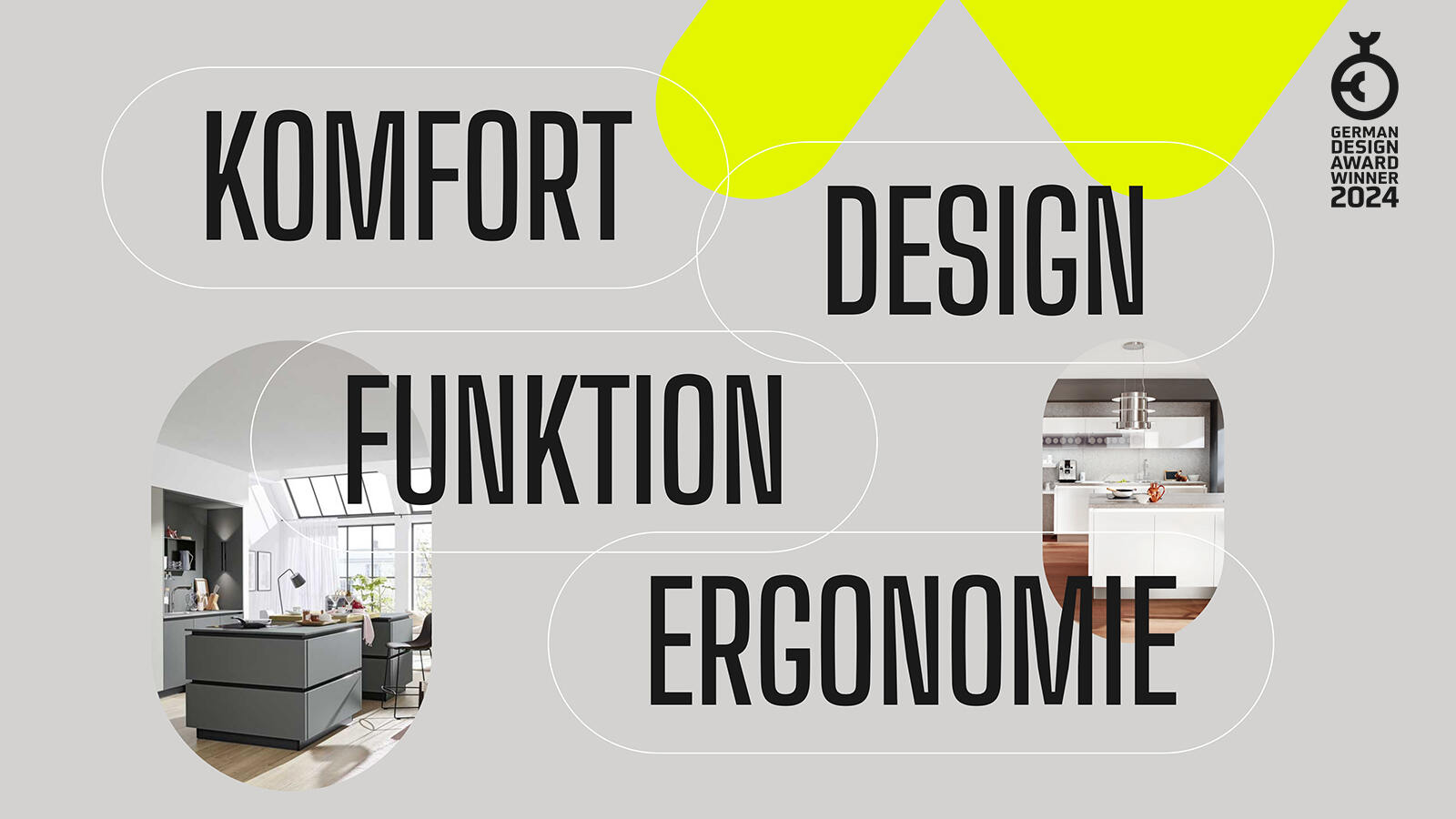 Höchste Ansprüche an die perfekte Küche. Perfekt übersetzt auf die Webseite.