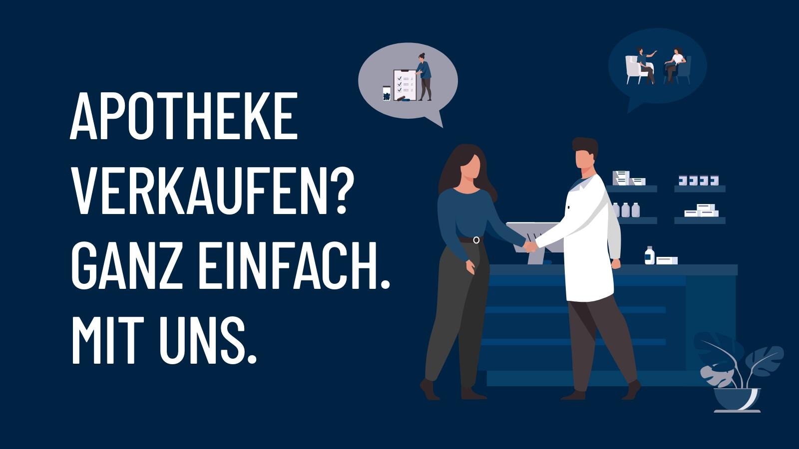 Unsere Landingpage für Apothekenverkäufer: Die fhb findet die bestmögliche Verkaufsoption für Inhaber, die ihr Lebenswerk in guten Händen wissen wollen.