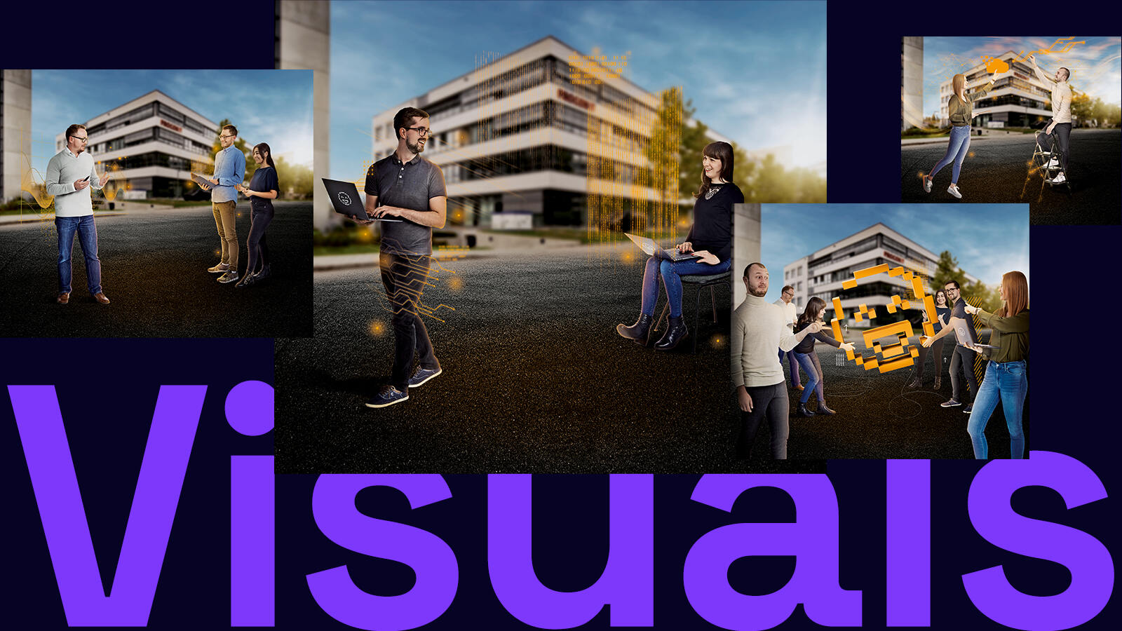 Mit diesen Key Visuals gehen wir ins Employer Branding Rennen 💨