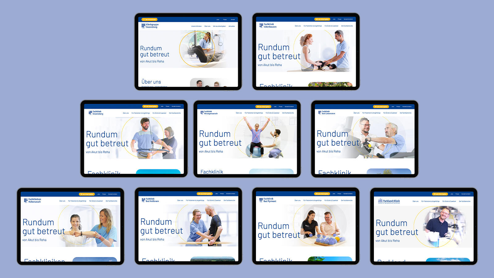 9 x klug ins Netz gebracht.