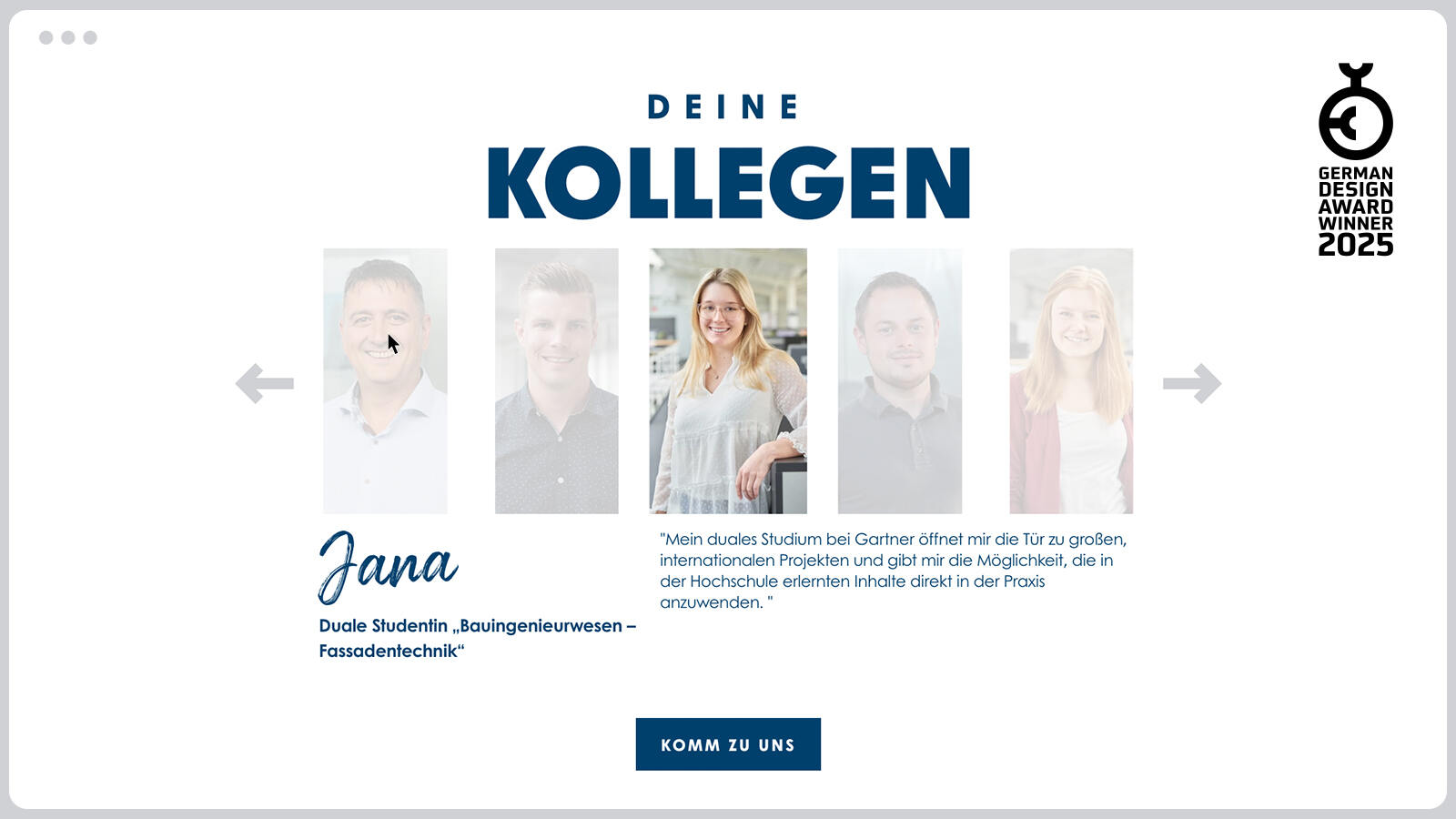 Gleich mal schauen, wer da drüben dann so sitzt 👀