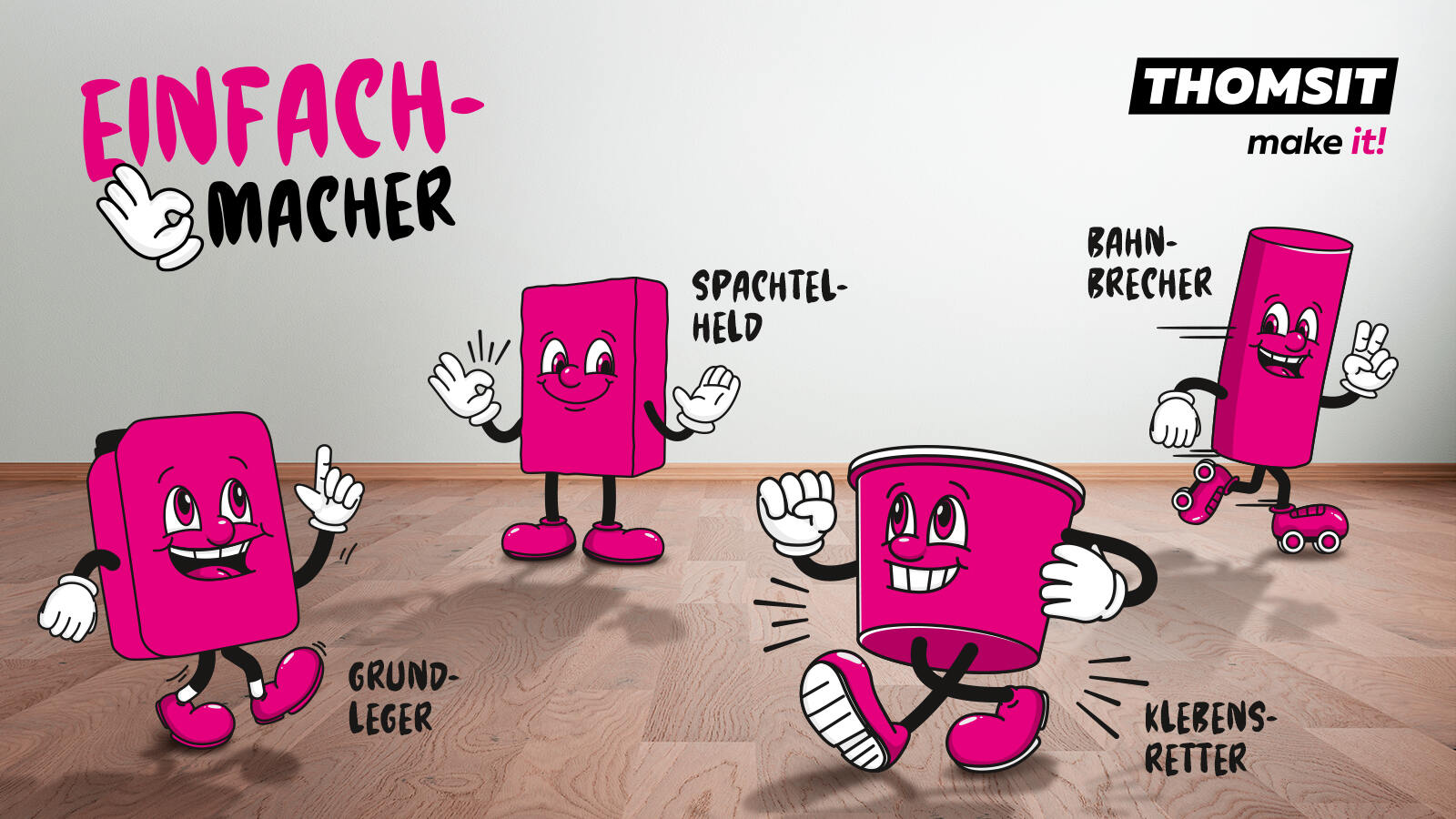 Komm, lass es uns Einfach-Macher!