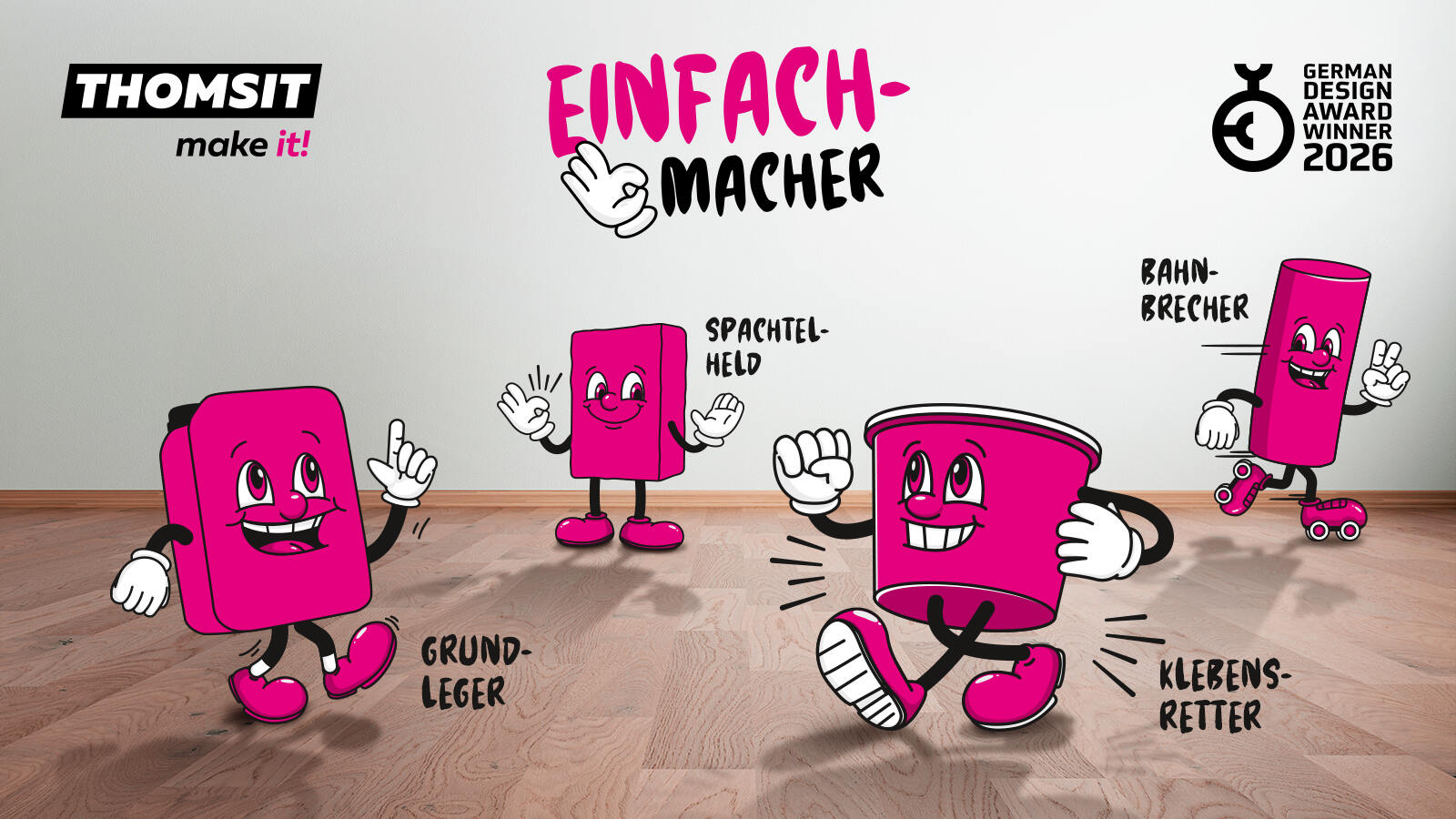 Komm, lass es uns Einfach-Macher!