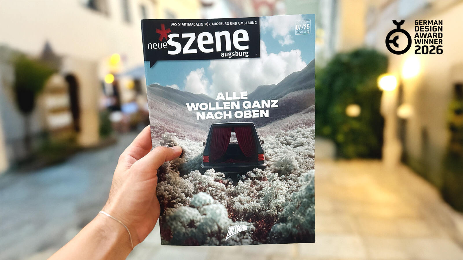 Alle wollen ganz nach oben.