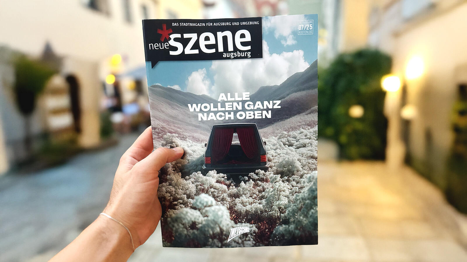 Alle wollen ganz nach oben.