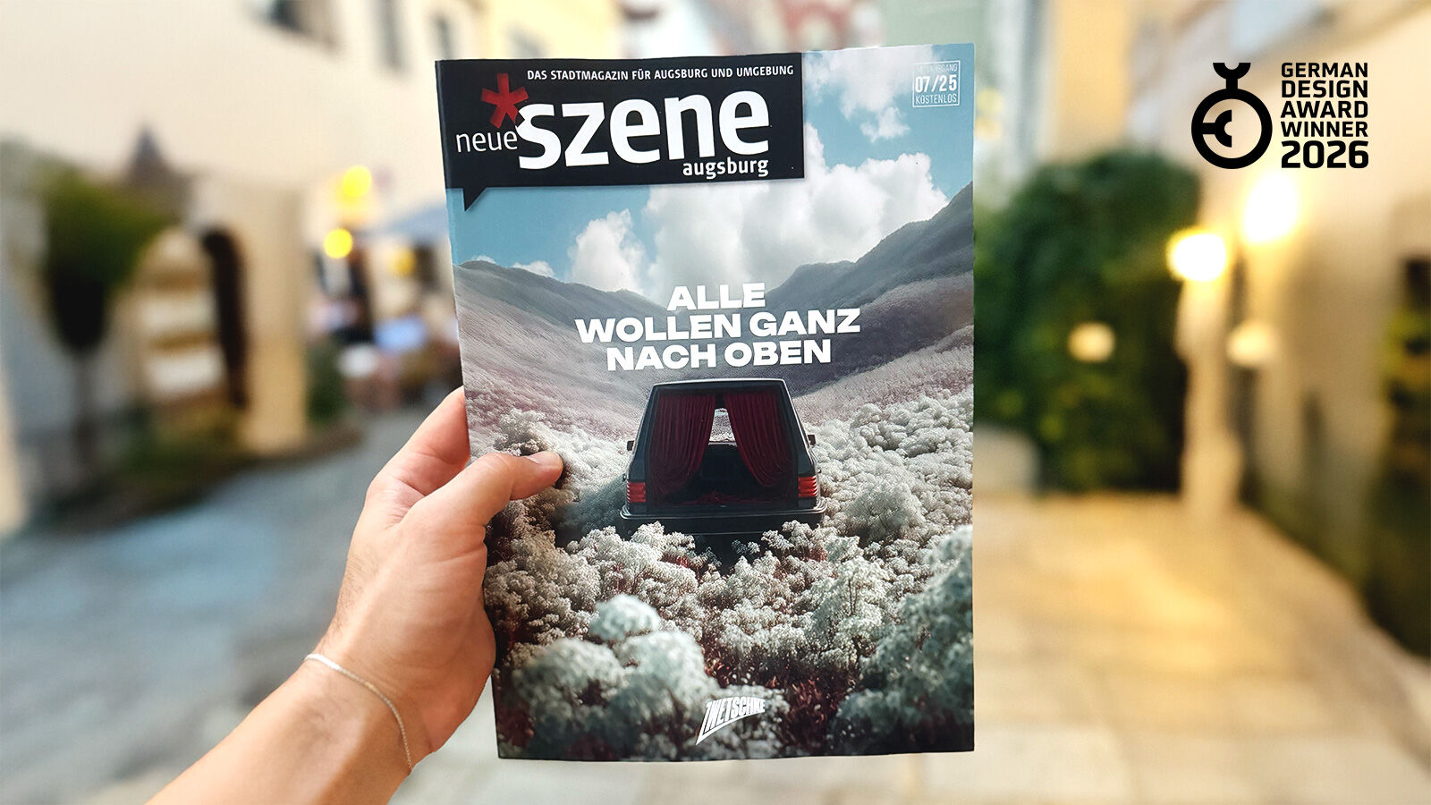 Alle wollen ganz nach oben. – Titelbild