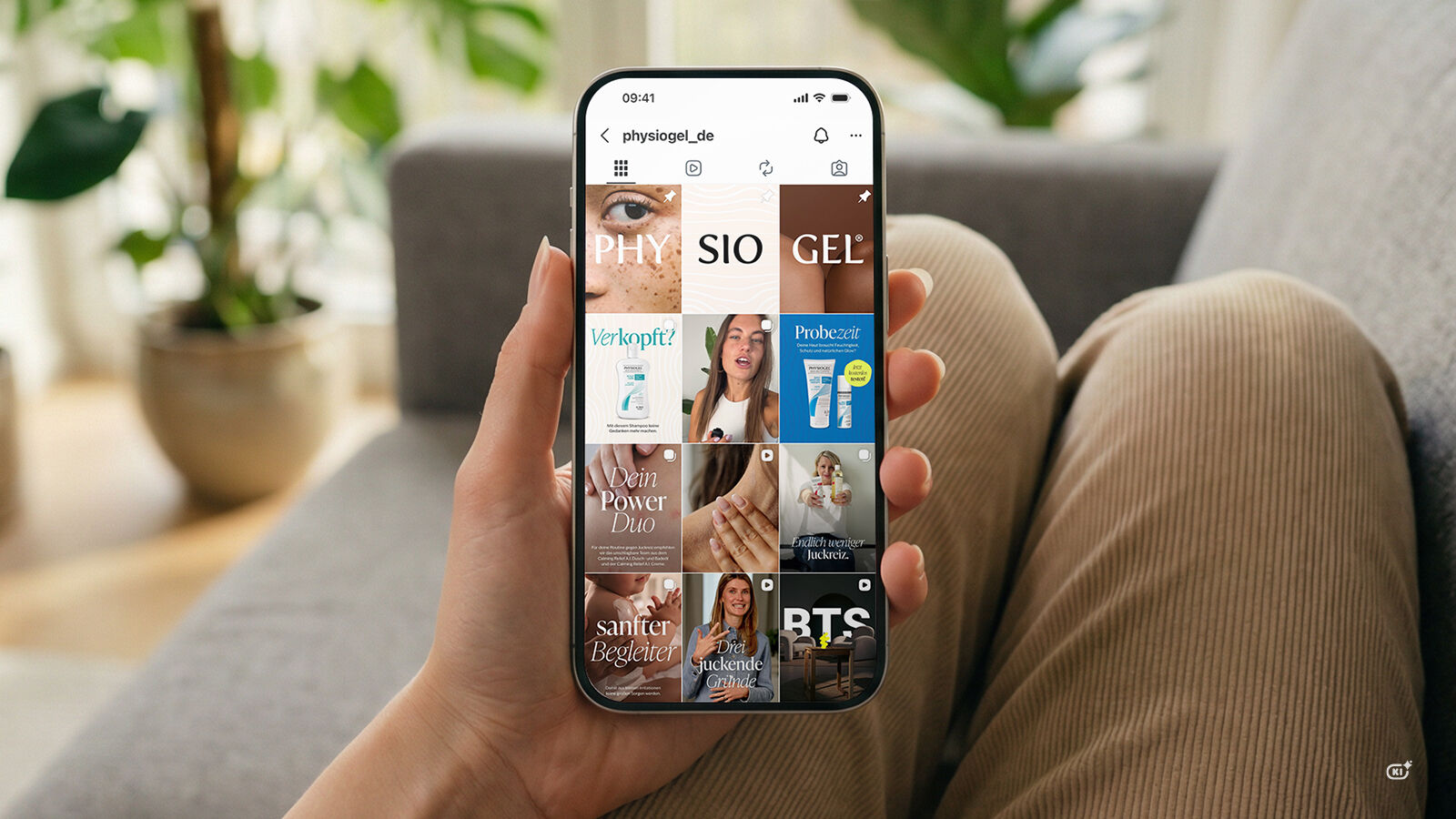 PHYSIOGEL – Auch für die Socials sind wir täglich im Einsatz.