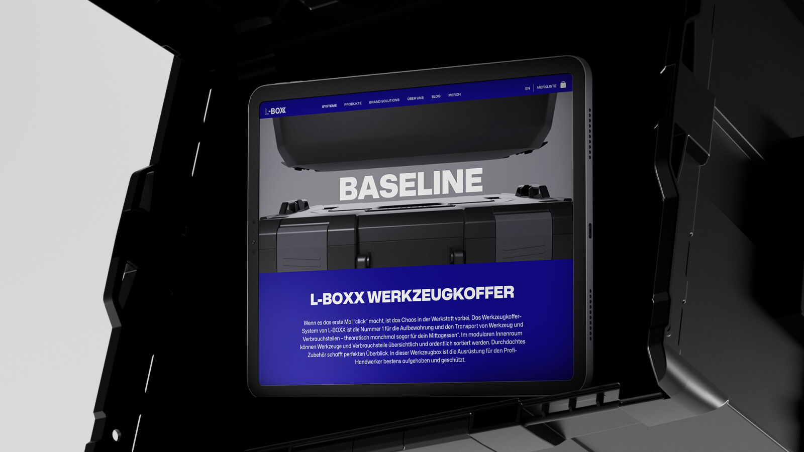 L-BOXX – Website, Baseline