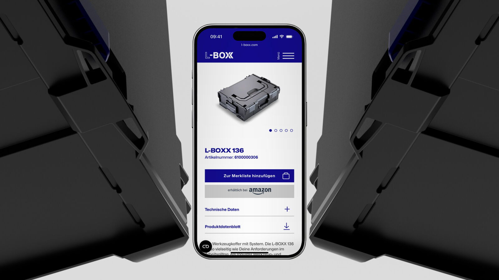 L-BOXX – Website auf allen Geräten
