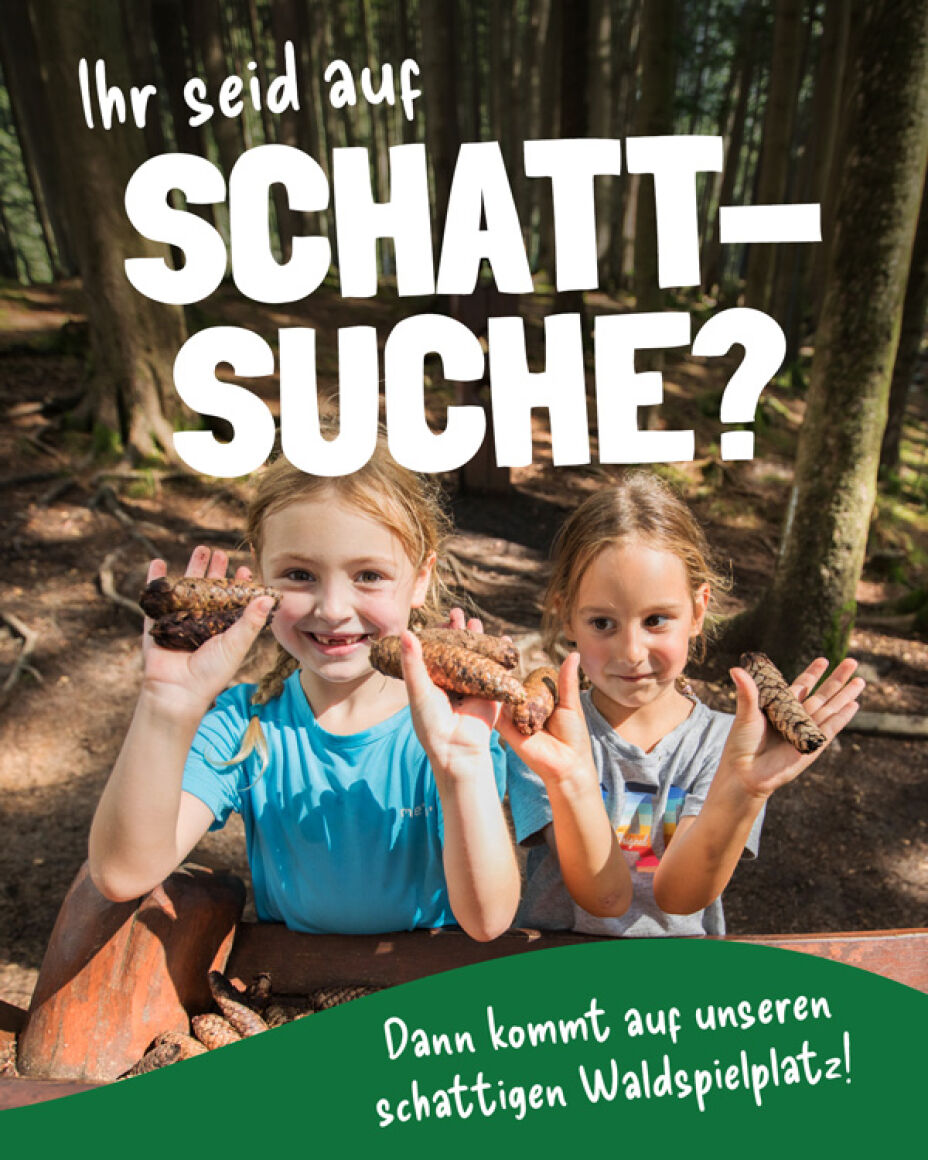 Beitrag „Ihr seid auf Schattsuche?“ zum schattigen Waldspielplatz