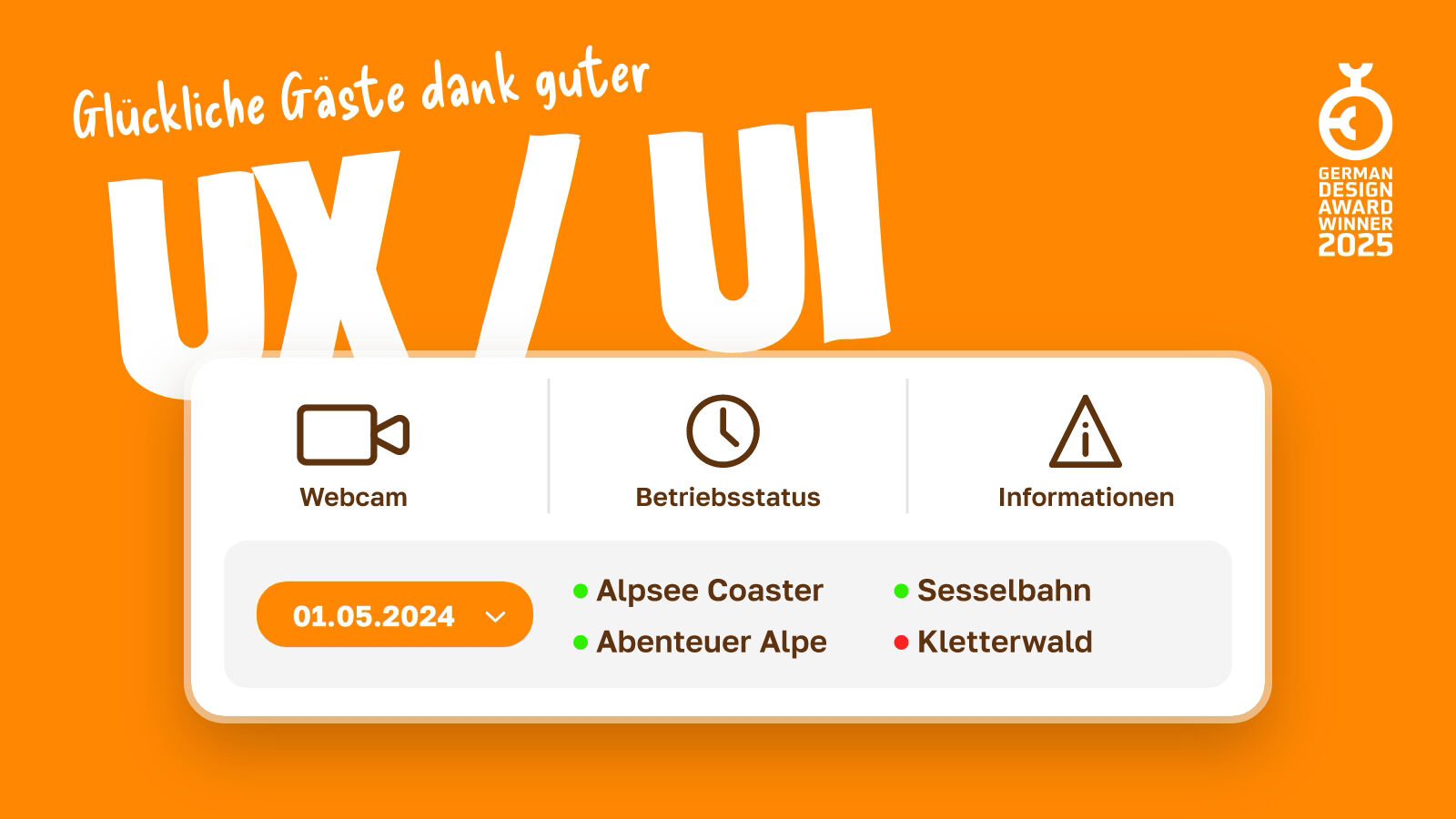 Alpsee Bergwelt – UX- und UI-Konzept der Besucherführung