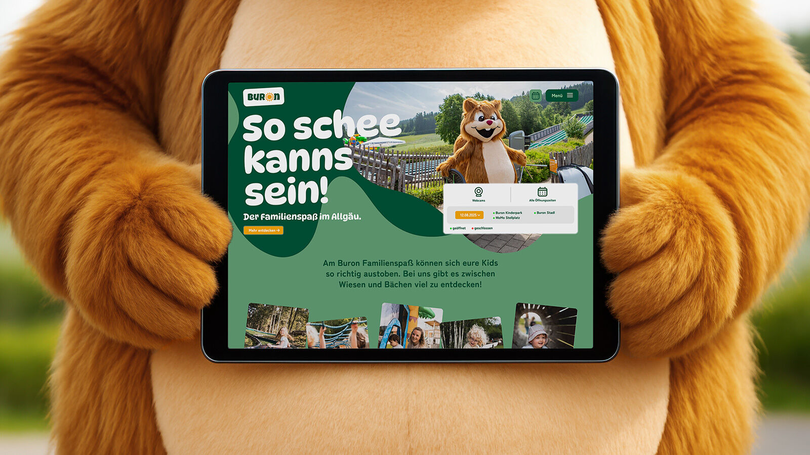 Buron Familienspaß – Titelbild