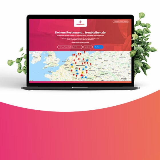 Unsere Online-Plattform treubleiben.de