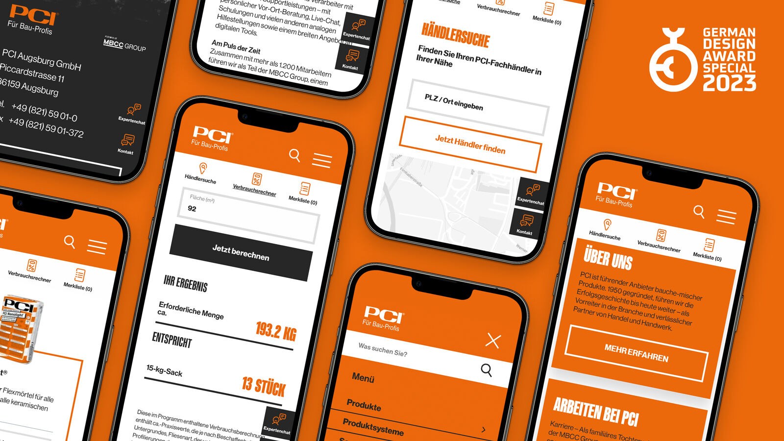 PCI Augsburg – Eine durchdachte User Experience für die beste Bedienung.