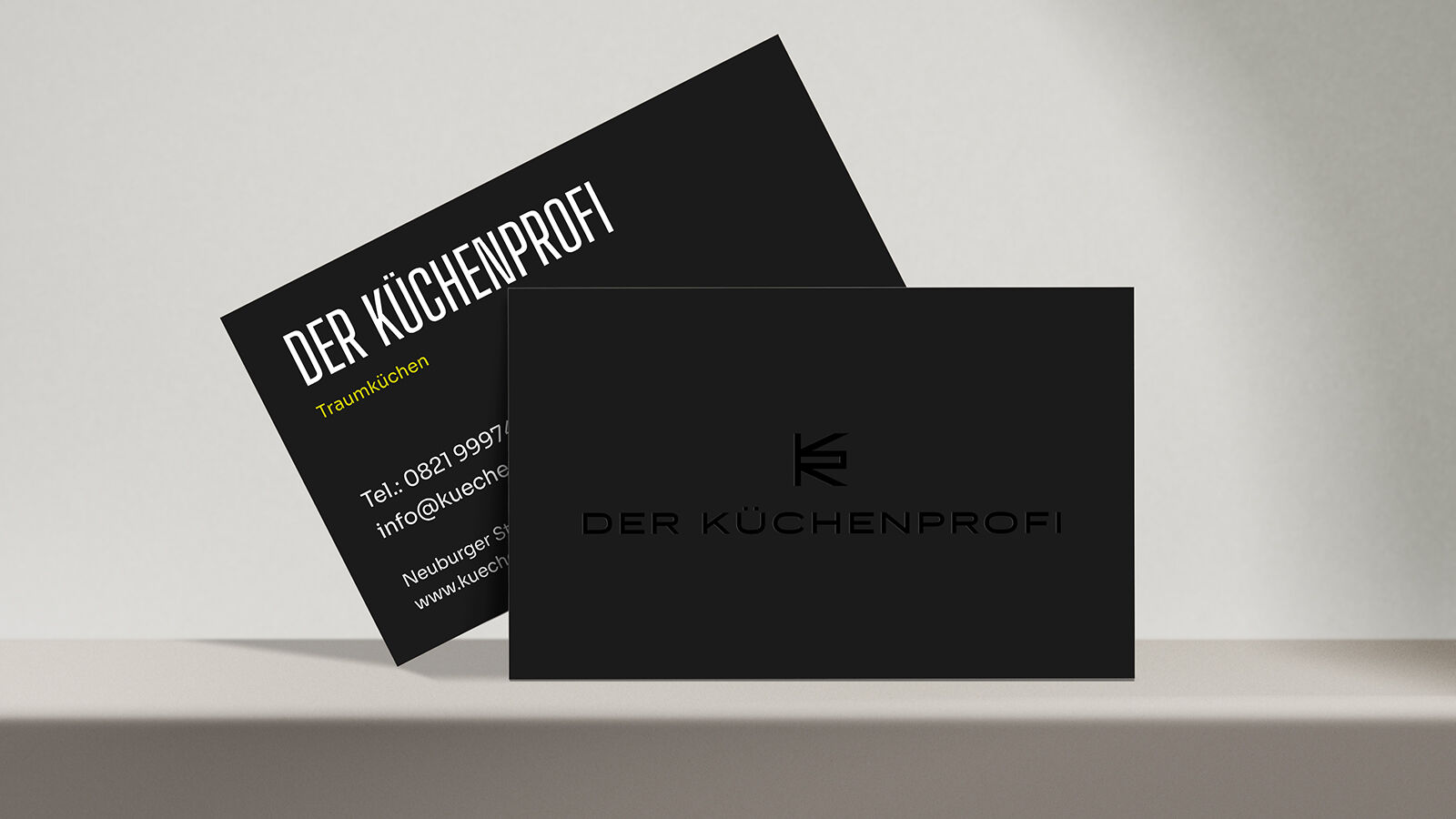Der Küchenprofi – Die Geschäftsausstattung ist jetzt natürlich auch im neuen Corporate Design.